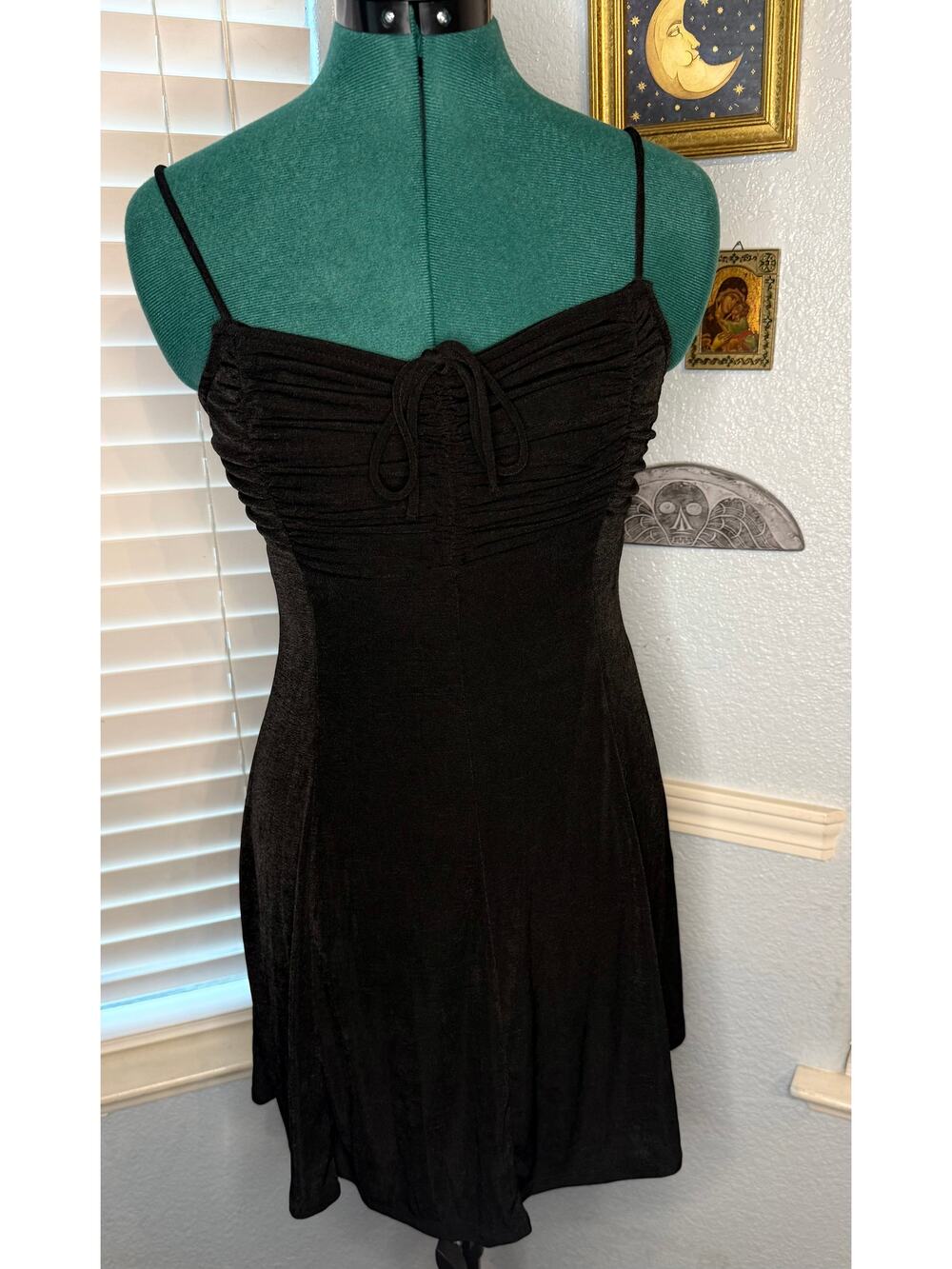 Slinky Black Dress